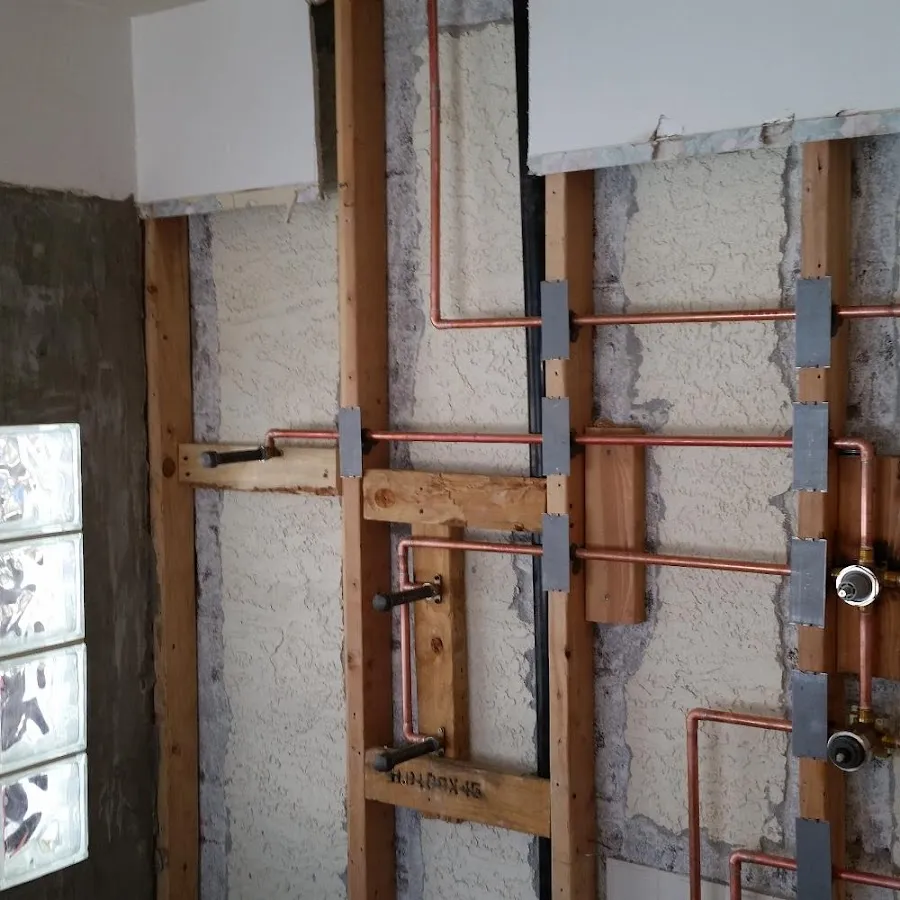 Copper pipe installation for Repiping in Brunswick